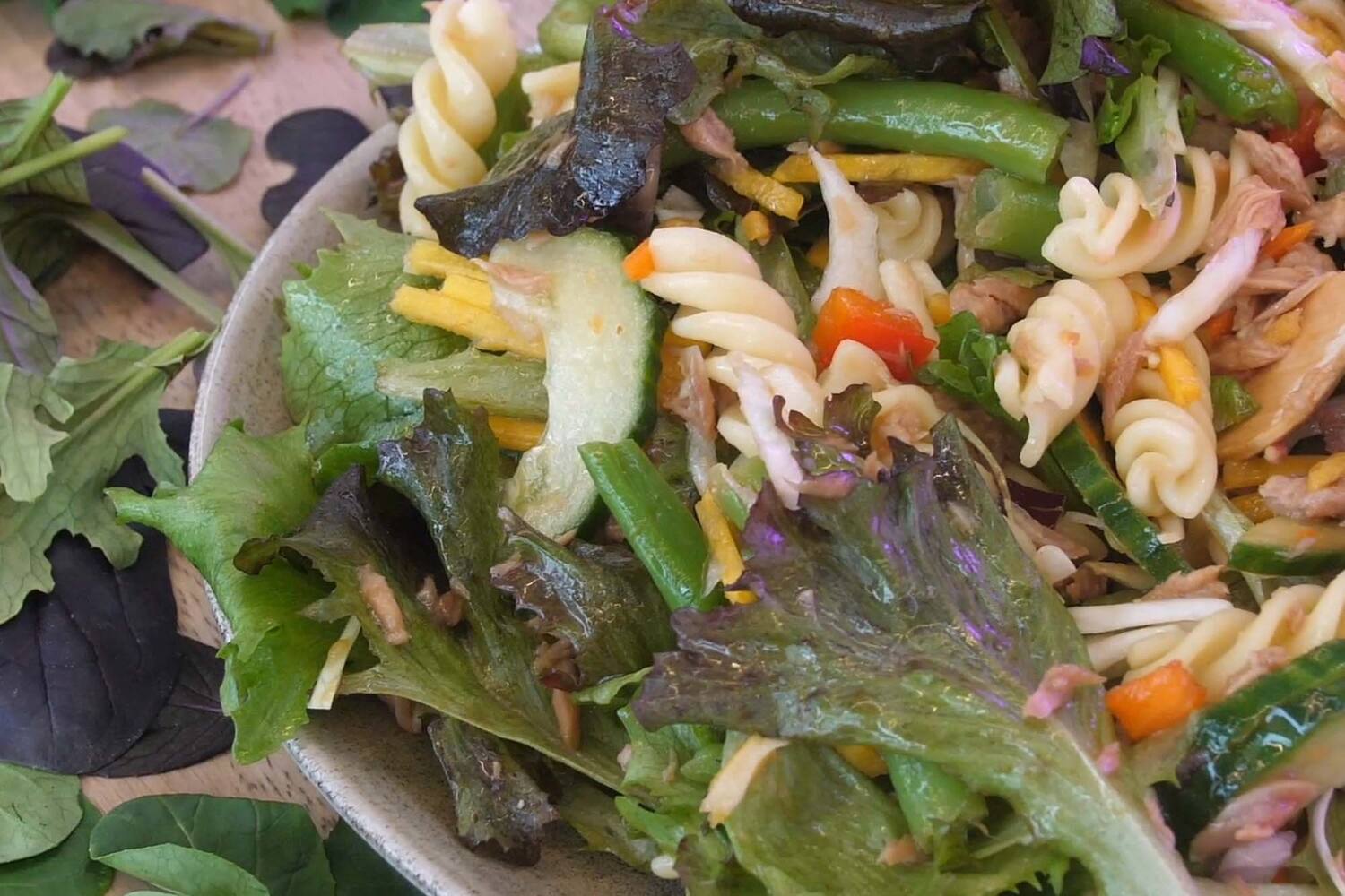 Indoor lunchsalade vega kip 250gr kist 5 stuks